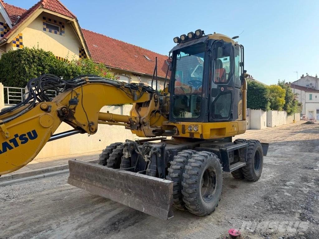Komatsu PW 118 Excavadoras de ruedas