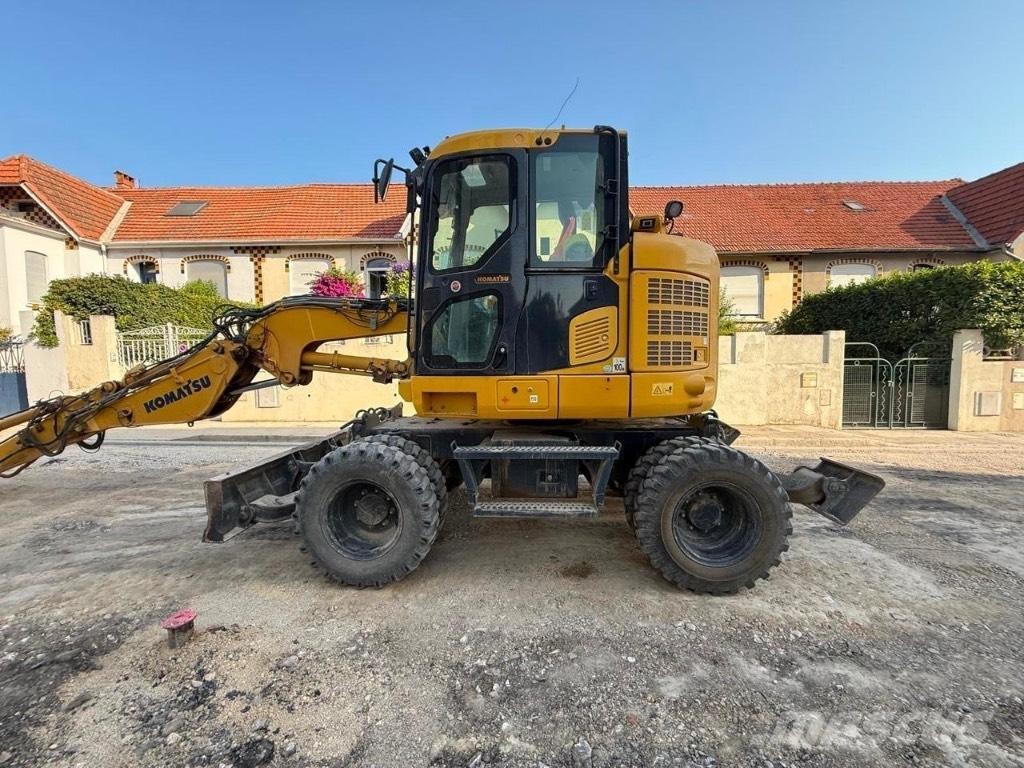 Komatsu PW 118 Excavadoras de ruedas