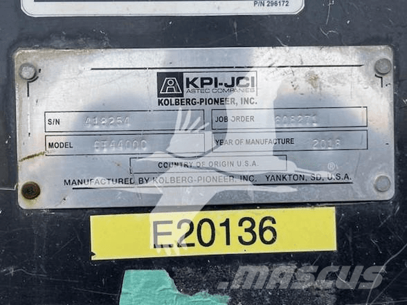 Bomag RS360 Equipos para la estabilización de suelos y reciclaje de asfalto