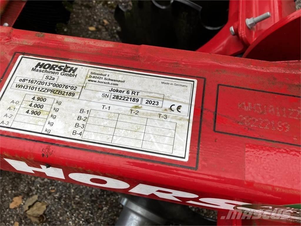 Horsch Joker 6 RT Gradas de discos
