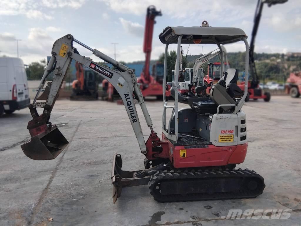 Takeuchi TB 215 R Mini excavadoras < 7t