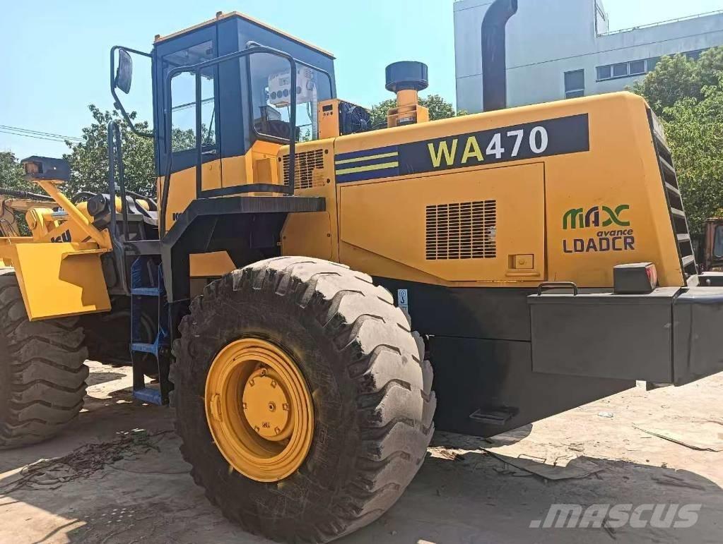 Komatsu WA 470-3 Cargadoras sobre ruedas