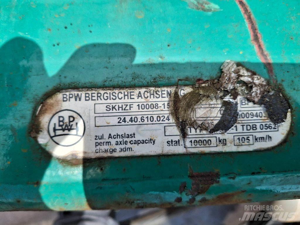 BPW SKHZF 10008-15 Ejes