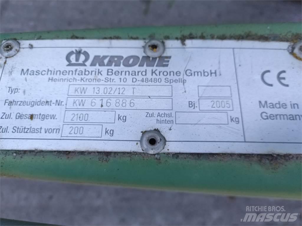 Krone KW1302/12T Rastrillos y henificadores