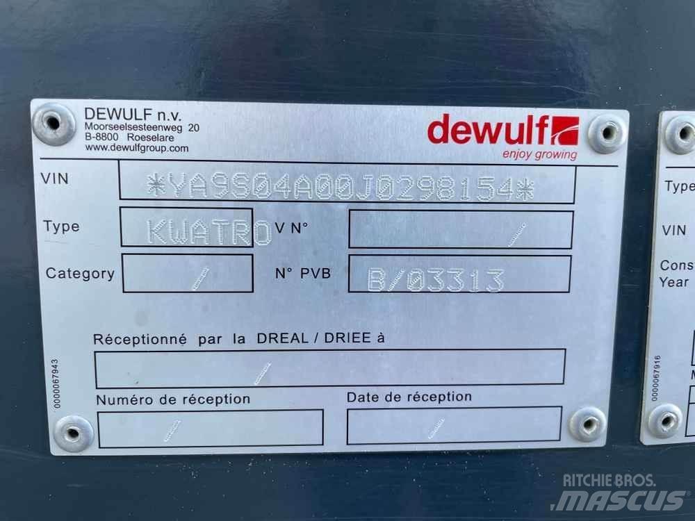Dewulf KWATRO Agricultura - Otros