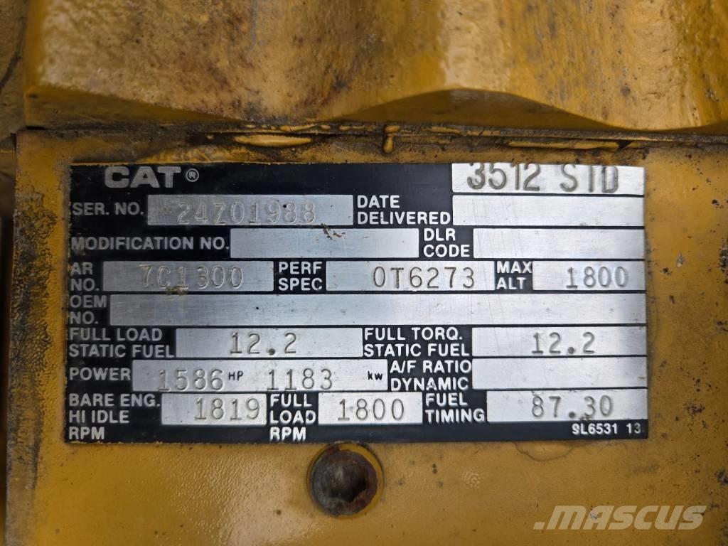 CAT 3512 Generadores diesel