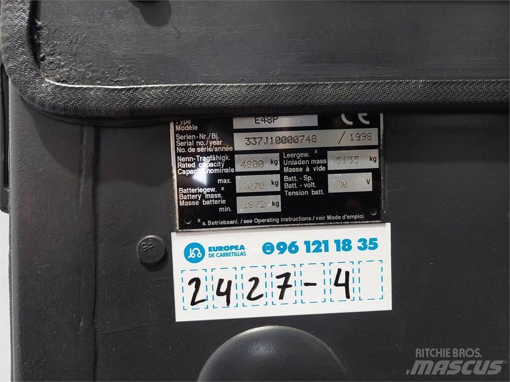 Linde E48P Carretillas de horquilla eléctrica
