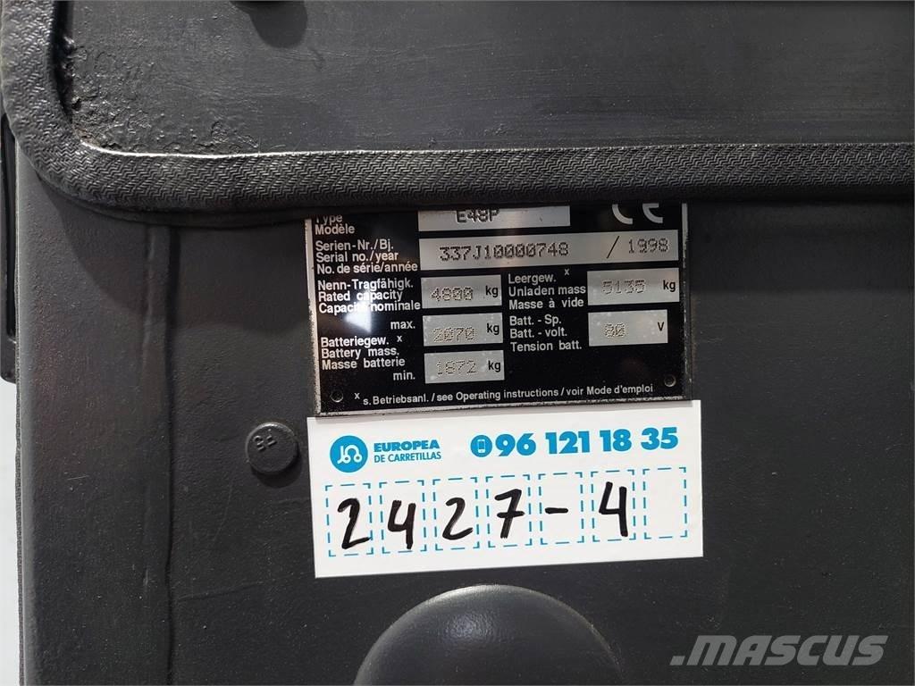 Linde E48P Carretillas de horquilla eléctrica