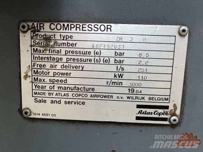 Atlas Copco ZR 3 B Compresores