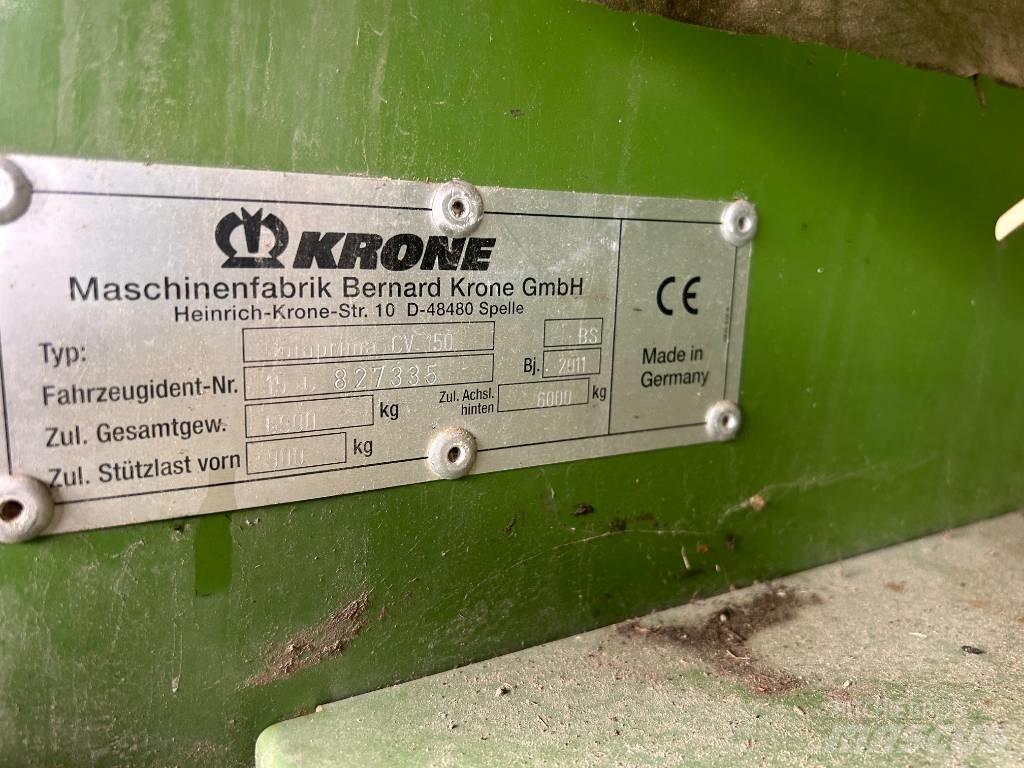 Krone CV150XC Rotoempacadoras