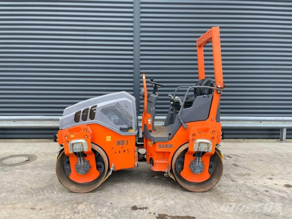 Hamm HD 12 VV Rodillos de doble tambor