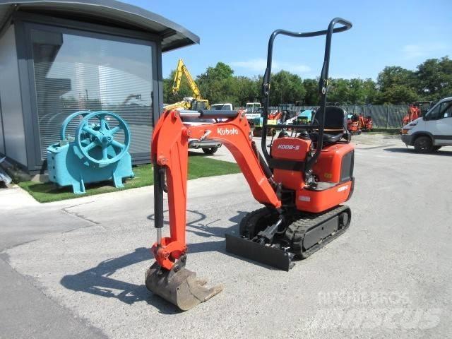 Kubota K 008-5 Mini excavadoras < 7t