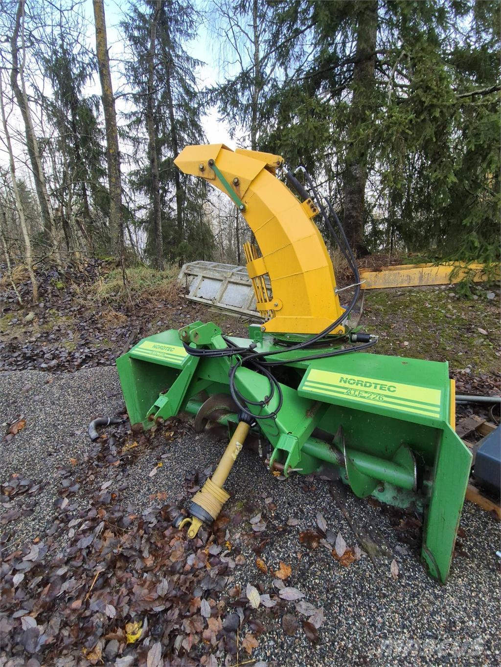 Ala-talkkari 226 Fresadoras quitanieves