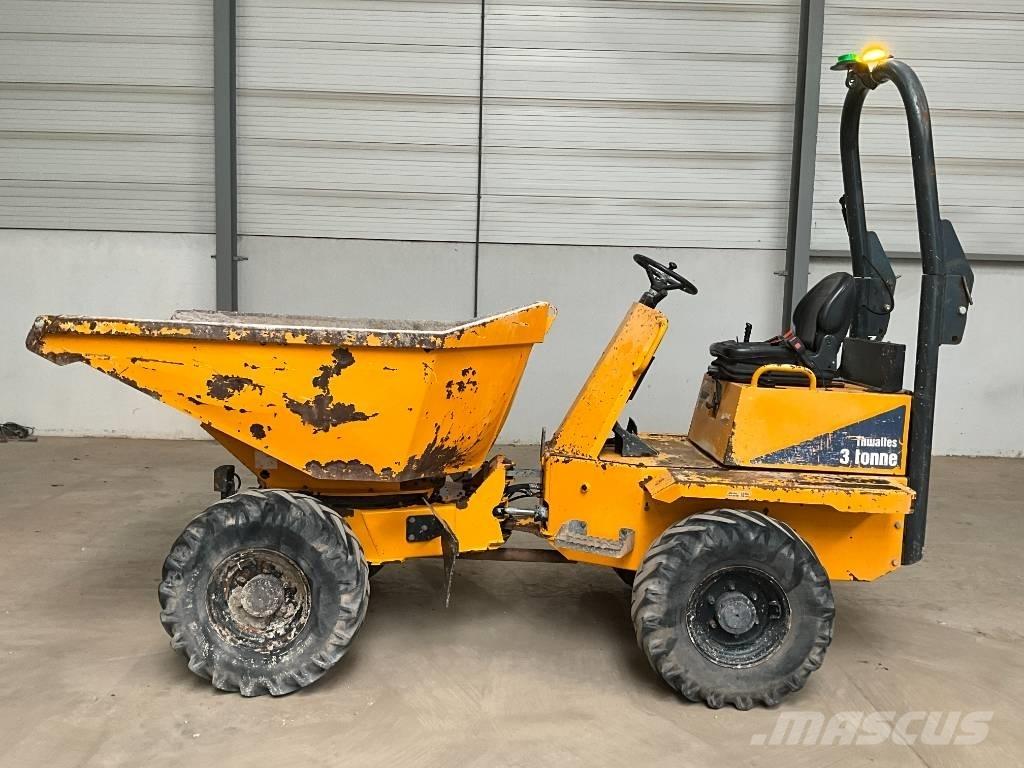 Thwaites 3 tonne Dúmpers de obra
