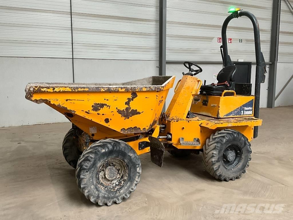 Thwaites 3 tonne Dúmpers de obra