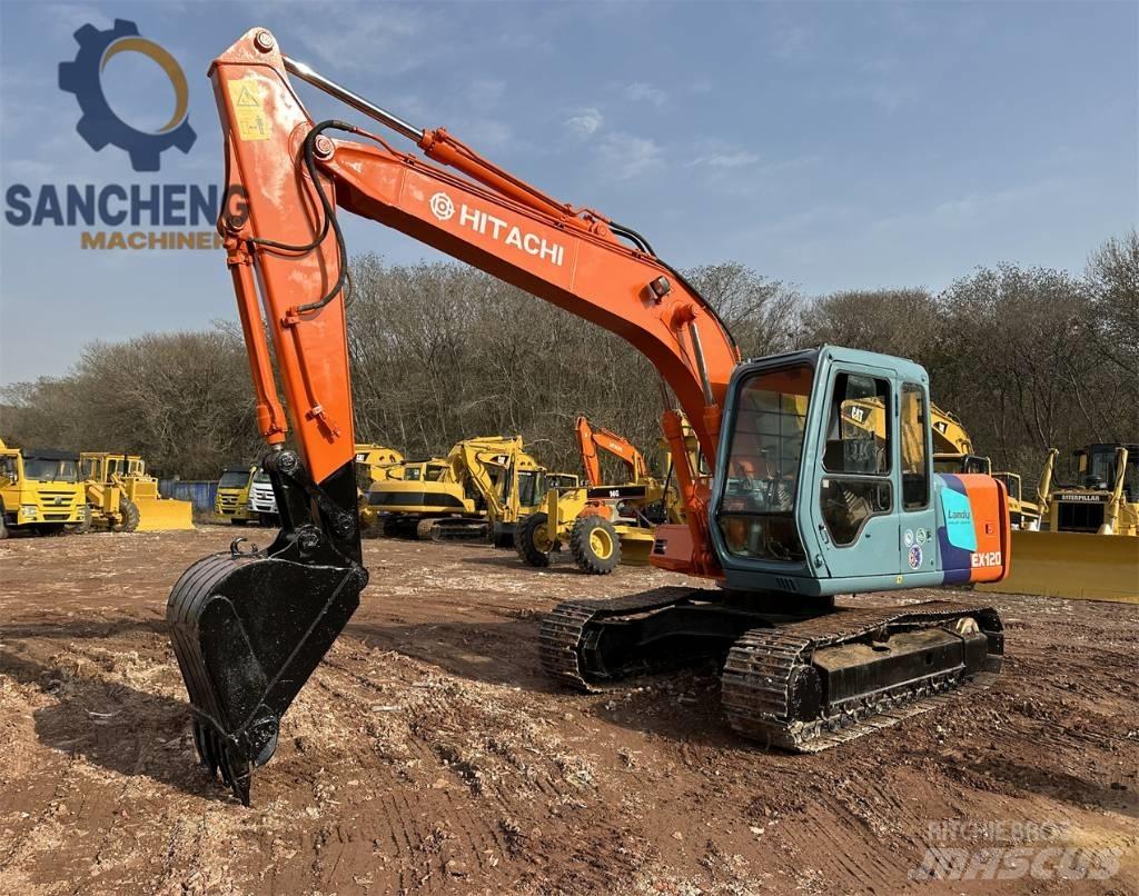 Hitachi EX 120 Excavadoras de cadenas