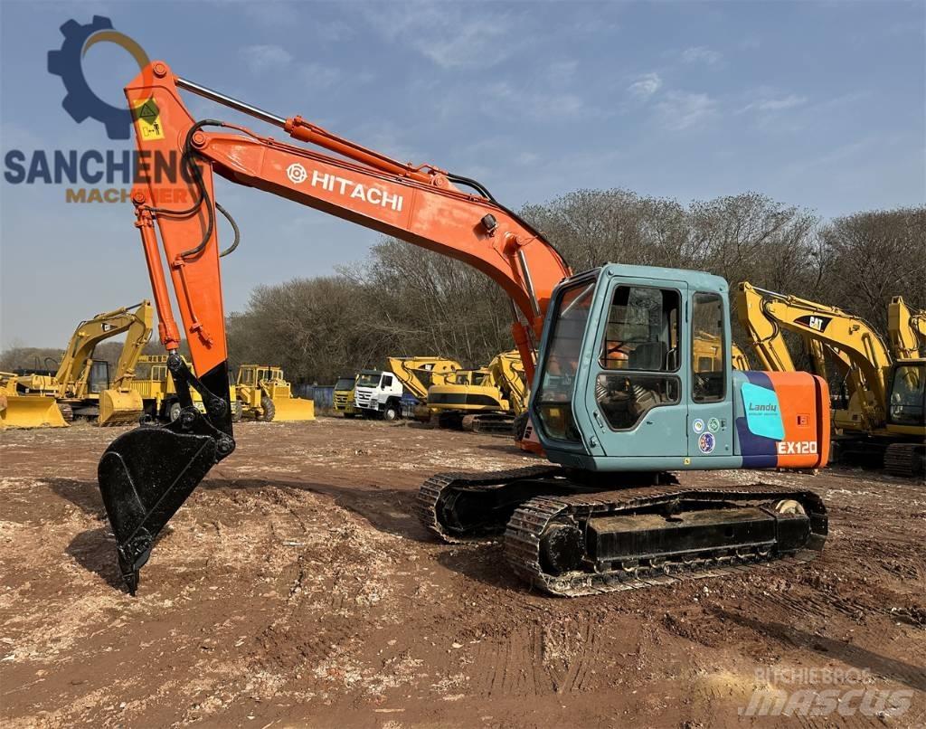 Hitachi EX 120 Excavadoras de cadenas