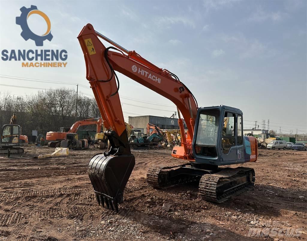 Hitachi EX 120 Excavadoras de cadenas