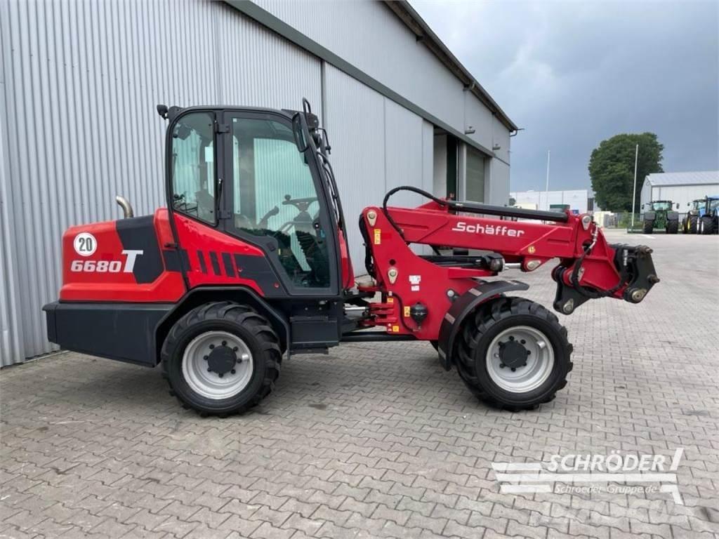 Schäffer 6680 T Cargadoras sobre ruedas