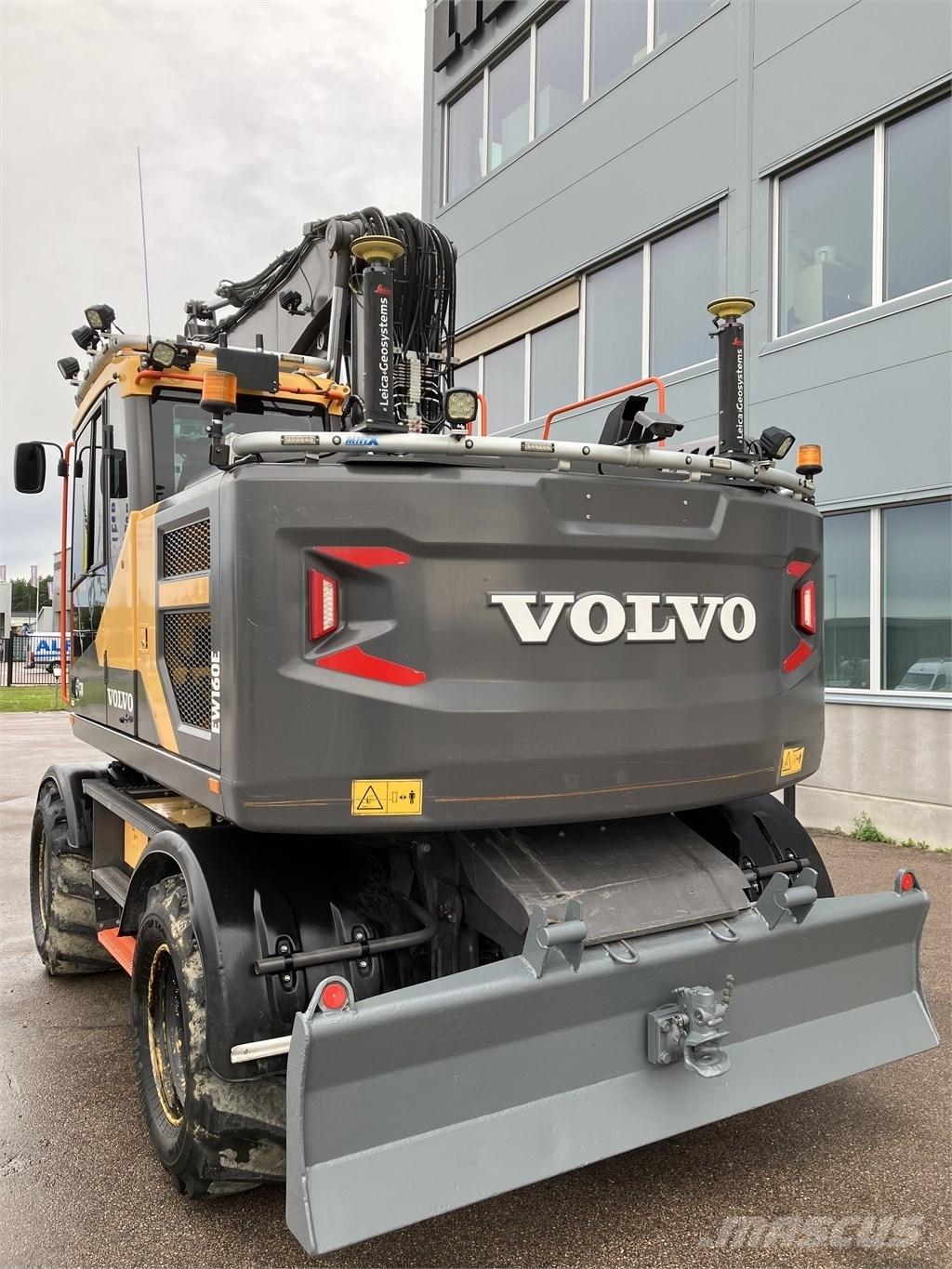 Volvo EW 160 E Excavadoras de ruedas