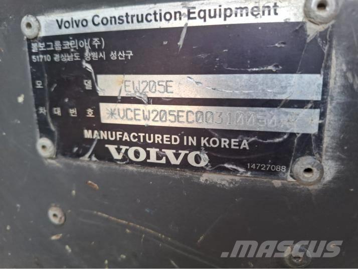 Volvo EW 205E Excavadoras de ruedas