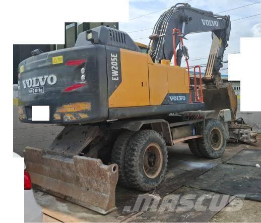 Volvo EW 205E Excavadoras de ruedas