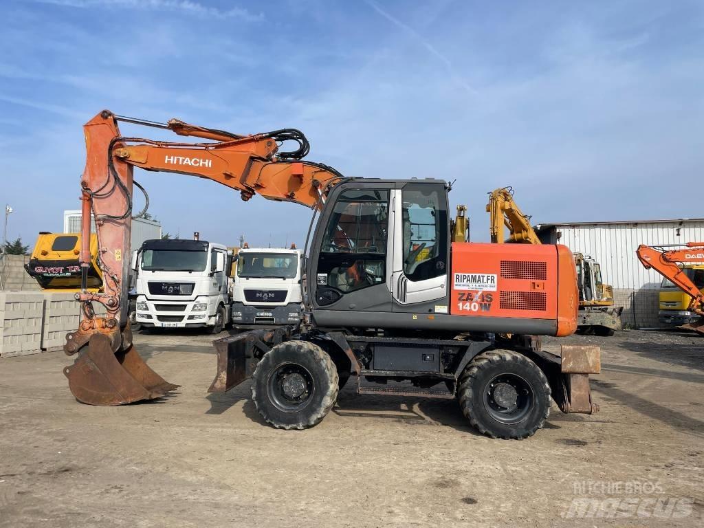 Hitachi Zaxis 140 W Excavadoras de ruedas