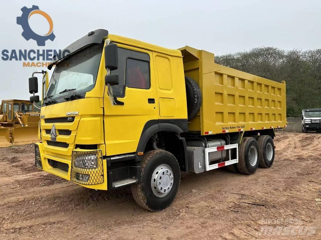 Howo 6*4 371hp Camiones bañeras basculantes o volquetes