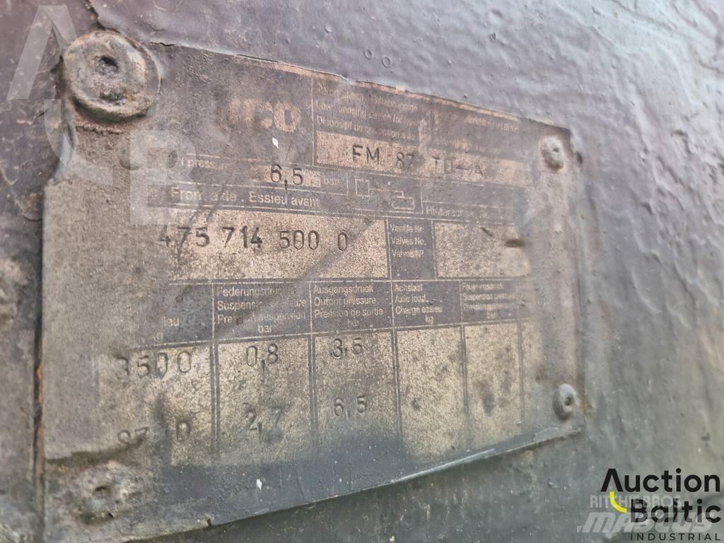 Franz Mersh FM 87 Semirremolques con caja de lona