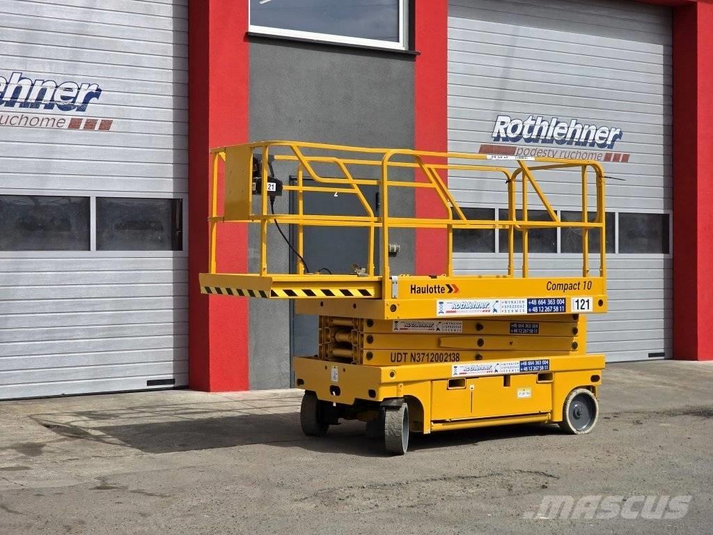 Haulotte Compact 10 Plataformas tijera