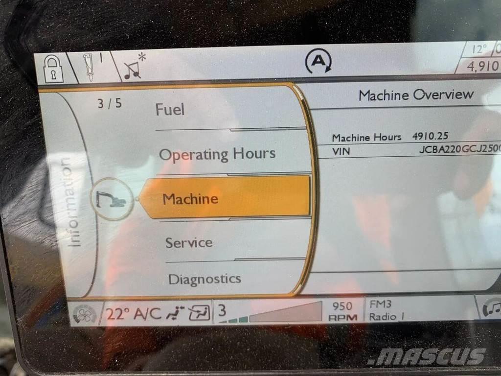 JCB JS220X Excavadoras de cadenas