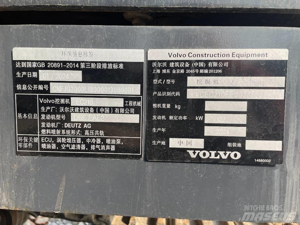 Volvo EC 210 Excavadoras de cadenas