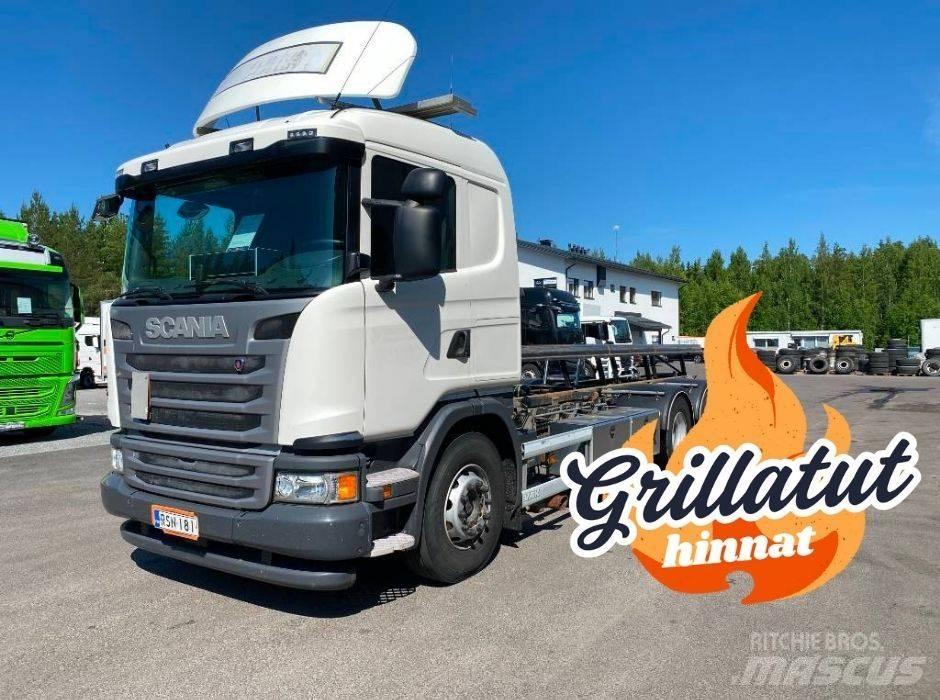 Scania G490 6x2*4 Camiones portacontenedores