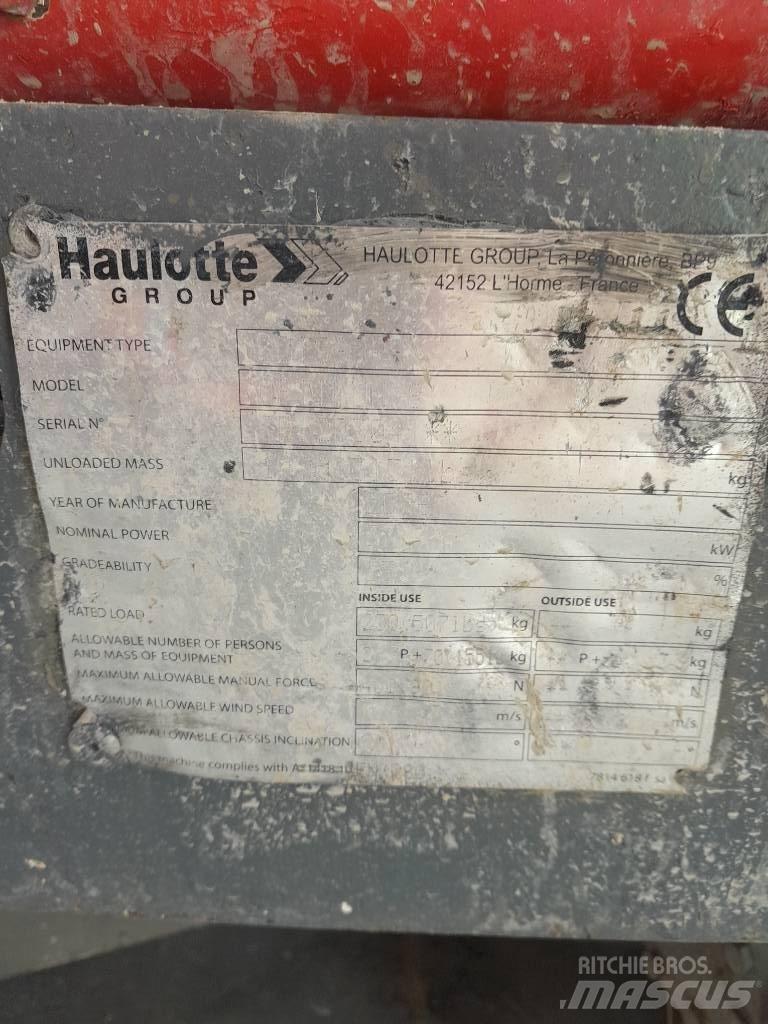Haulotte Optimum  8 Plataformas tijera