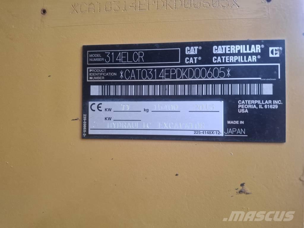 CAT 314 E LCR Excavadoras de cadenas
