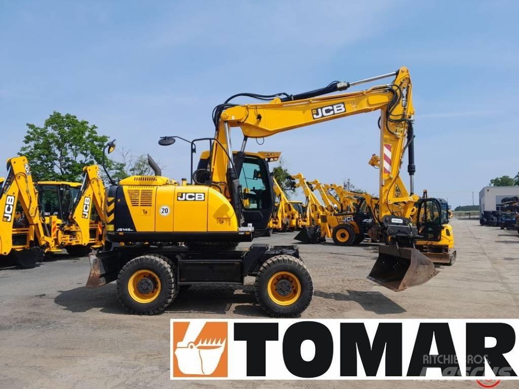 JCB JS 145 W Excavadoras de ruedas