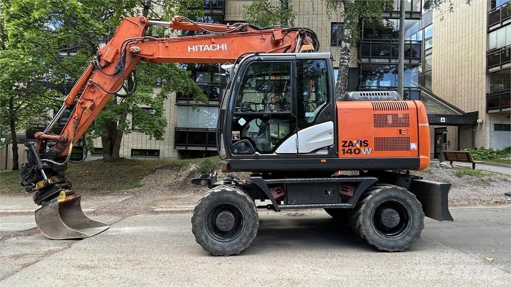 Hitachi ZX140W-5B Excavadoras de ruedas