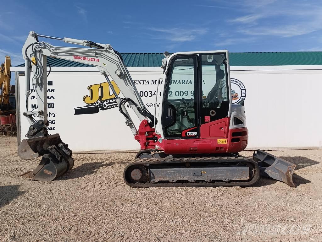 Takeuchi TB 260 Mini excavadoras < 7t