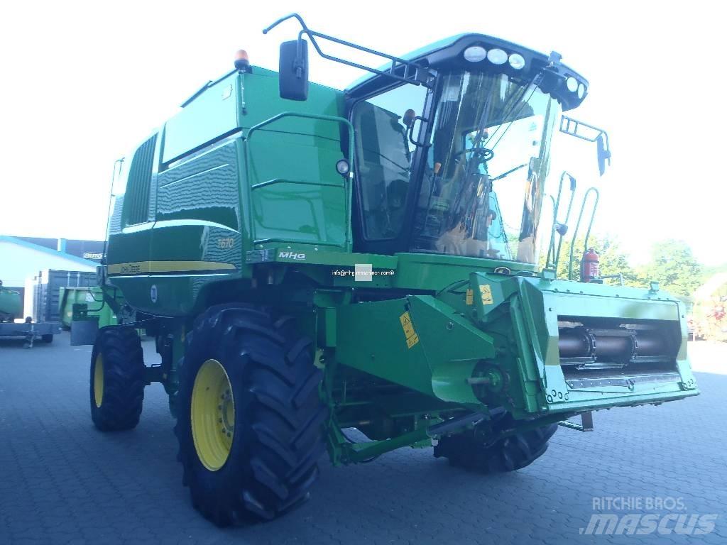 John Deere T670 Cosechadoras combinadas