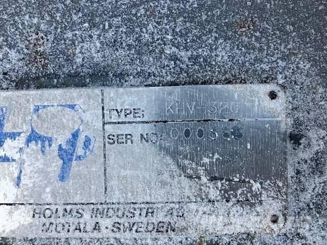 Holms KHV 320 Láminas y cuñas quitanieves