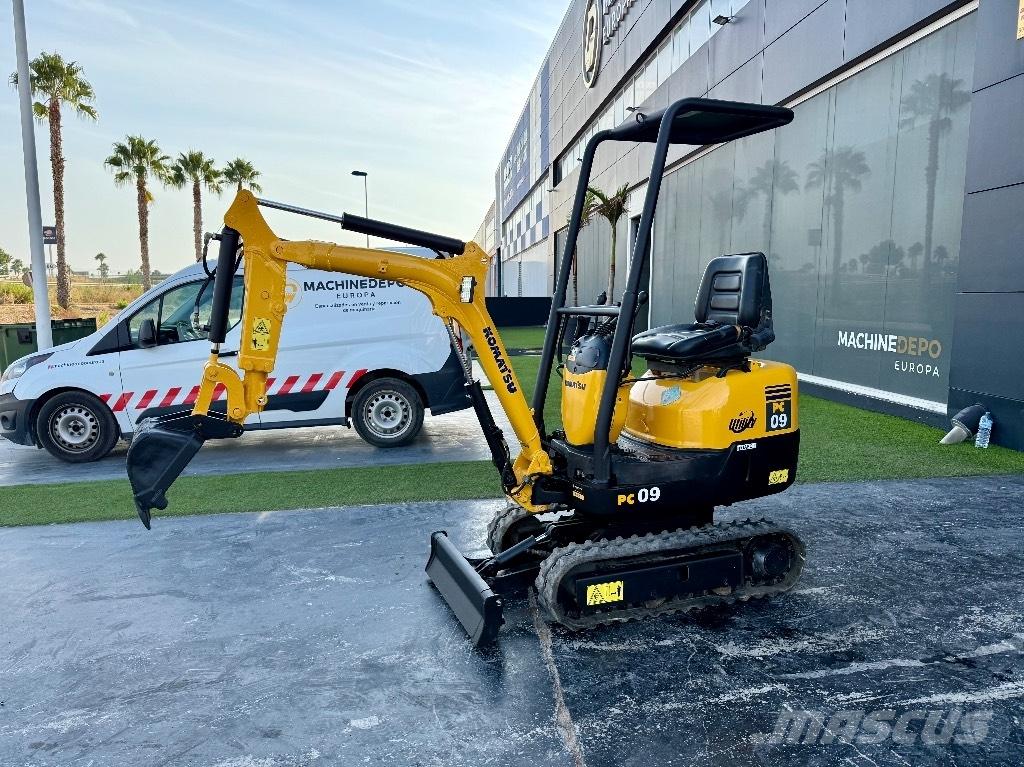 Komatsu PC 09-1 Mini excavadoras < 7t