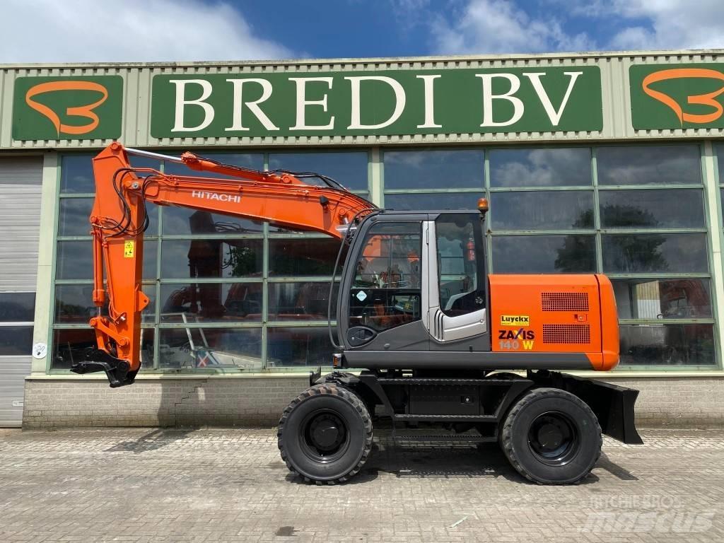 Hitachi ZX 140 W-3 Excavadoras de ruedas