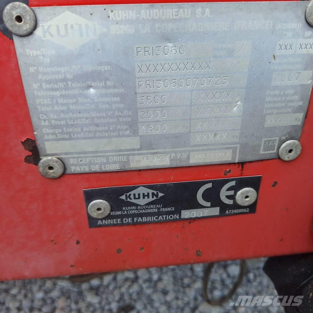 Kuhn PRIMOR 5060 Desmenuzadoras, cortadoras y desenrolladoras de pacas