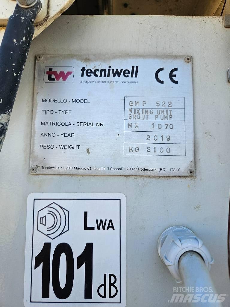  Tecniwell   GMP522 Mezcladoras de cemento y hormigón