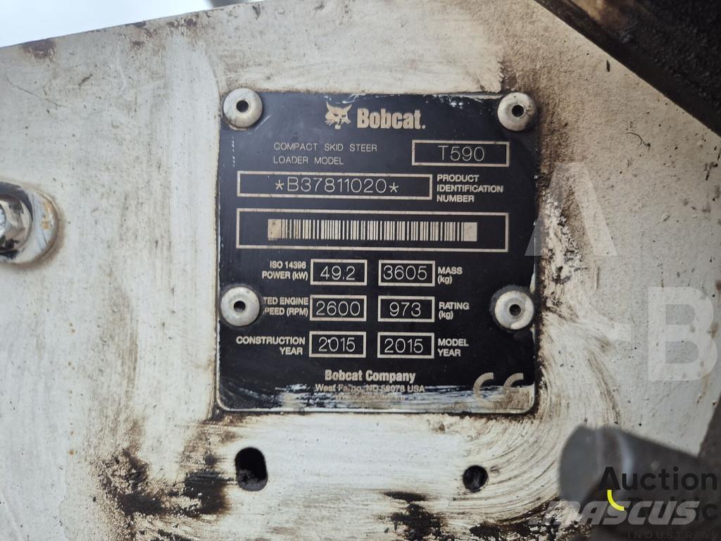 Bobcat T590 Cargadoras sobre orugas