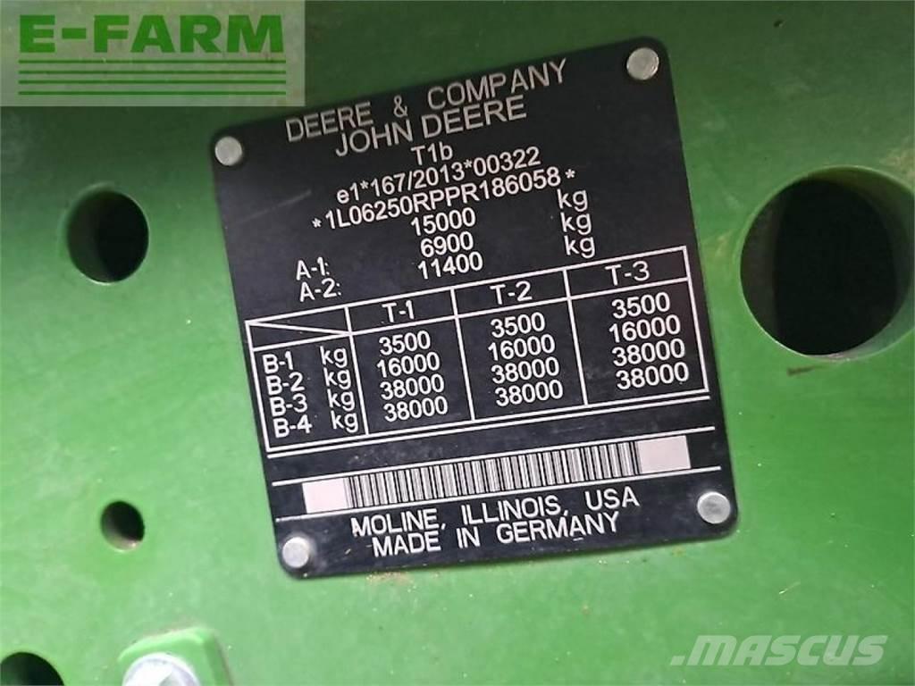 John Deere 6r250 Tractores
