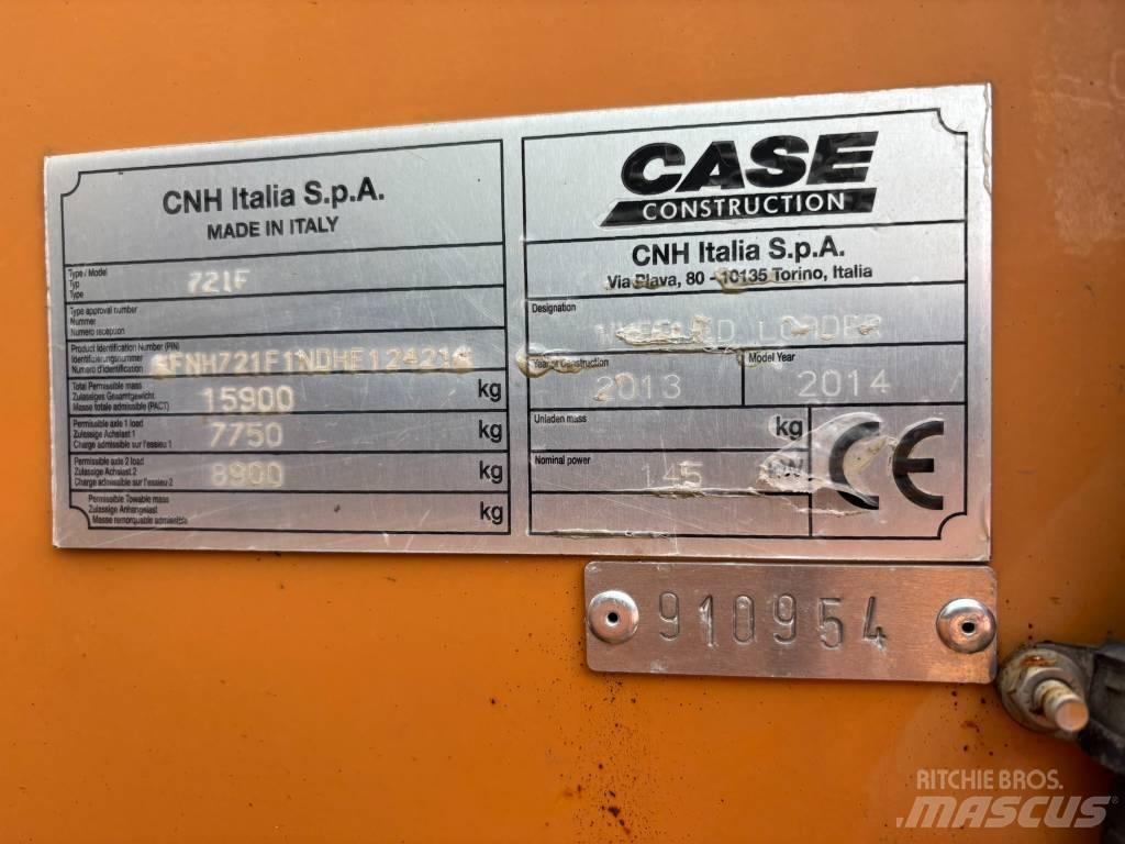 Case IH 721 F 721 F Cargadoras multifunción