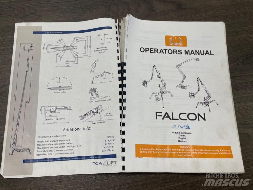 Falcon Spider FS 290 Plataformas de trabajo telescópica