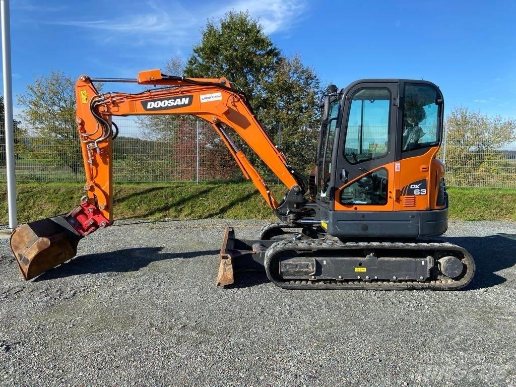 Doosan DX63-3 Excavadoras de cadenas