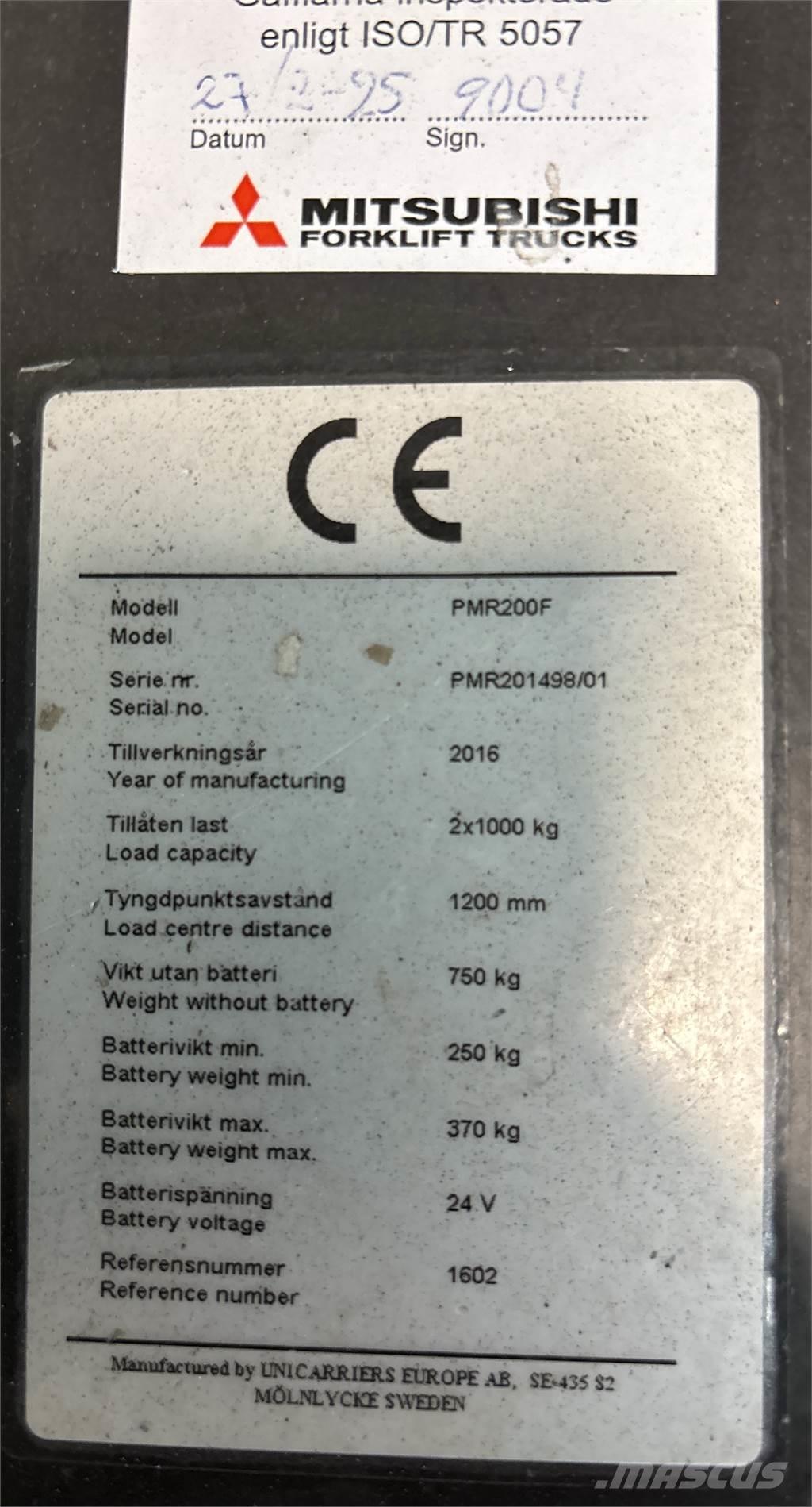 Atlet PMR200P Plataforma con motor